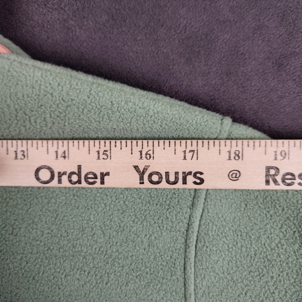 Patagonia Lightweight Synchilla Snap T Pullover Womens Medium Green Blue Fleece - Picture 6 of 9